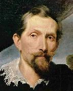 Anthony Van Dyck Frans Snyders cropped and downsized oil painting